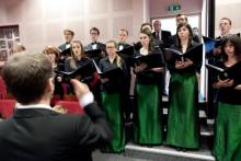 Chór WUM na Uczelni